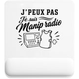 Tapis de Souris J’peux pas je suis Manip radio