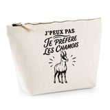 Trousse Beige J’peux pas je préfère les Chamois