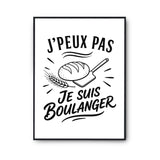 Poster J’peux pas je suis Boulanger