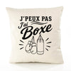 Housse de Coussin J’peux pas j’ai Boxe