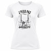 T-shirt de Sport Femme J’peux pas je suis Garagiste
