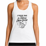 Débardeur Femme J’peux pas je préfère mon Gecko