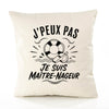 Housse de Coussin J’peux pas je suis Maître-nageur