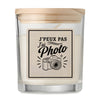 Bougie Parfumée Vanille J’peux pas j’ai Photo