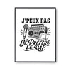 Poster J’peux pas je préfère le Rap