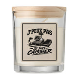 Bougie Parfumée Vanille J’peux pas je suis Caissier