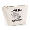 Trousse Beige J’peux pas je suis Documentaliste