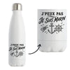 Gourde Isotherme J’peux pas je suis Marin