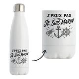 Gourde Isotherme J’peux pas je suis Marin