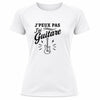 T-shirt de Sport Femme J’peux pas j’ai Guitare – guitare électrique