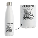 Gourde Isotherme J’peux pas je suis à la Retraite
