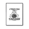 Poster J’peux pas je préfère m’occuper de mon Terrarium