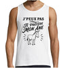Débardeur Homme J’peux pas je préfère mon Âne