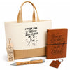 Coffret Cadeau J’peux pas je préfère mon Lévrier – Sac jute, carnet, stylo, porte-clés et marque-page