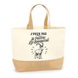 Sac J’peux pas je préfère les Bouquetins