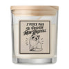 Bougie Parfumée Vanille J’peux pas je préfère mon Ragdoll
