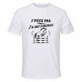 T-shirt de Sport Homme J’peux pas j’ai Saut d’obstacles