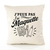 Housse de Coussin J’peux pas j’ai Maquette
