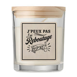 Bougie Parfumée Vanille J’peux pas j’ai Reboutage