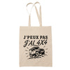 Tote Bag Beige J’peux pas j’ai 4x4