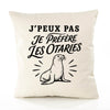 Housse de Coussin J’peux pas je préfère les Otaries