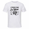 T-shirt de Sport Homme J’peux pas j’ai Break