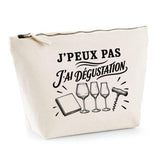 Trousse Beige J’peux pas j’ai Dégustation
