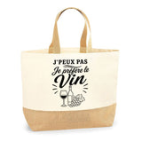 Sac J’peux pas je préfère le Vin