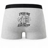 Boxer Homme J’peux pas je suis Électricien – Impression au dos