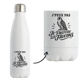 Gourde Isotherme J’peux pas je préfère les Faucons