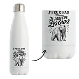 Gourde Isotherme J’peux pas je préfère les Ours