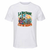 T-shirt de Sport Homme La bretagne c'est ma thérapie