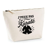 Trousse Beige J’peux pas j’ai Karaté