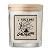 Bougie Parfumée Vanille J’peux pas j’ai Qi gong