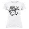 T-shirt de Sport Femme J’peux pas je suis Vétérinaire