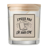Bougie Parfumée Vanille J’peux pas je suis CPE