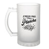 Verre à Bière J’peux pas j’ai Plancha