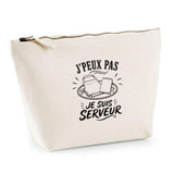 Trousse Beige J’peux pas je suis Serveur