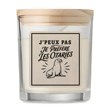 Bougie Parfumée Vanille J’peux pas je préfère les Otaries