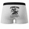 Boxer Homme J’peux pas je suis Barbier – Impression au dos