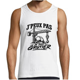 Débardeur Homme J’peux pas je suis Grutier