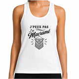 Débardeur Femme J’peux pas j’ai Macramé