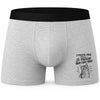 Boxer Homme J’peux pas je préfère mon Chat roux – Impression devant