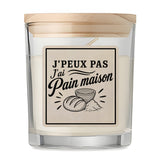 Bougie Parfumée Vanille J’peux pas j’ai Pain maison