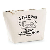 Trousse Beige J’peux pas je suis Assistant social