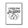 Poster J’peux pas j’ai Soldes