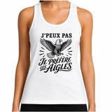 Débardeur Femme J’peux pas je préfère les Aigles
