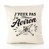 Housse de Coussin J’peux pas j’ai Aviron