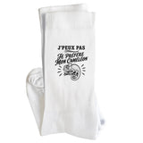 Chaussettes Homme Femme J’peux pas je préfère mon Caméléon