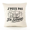 Housse de Coussin J’peux pas j’ai Sophro